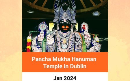 Pancha Mukha Hanuman Temple in Dublin