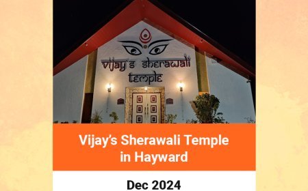 Vijay's Sherawali Temple in Hayward