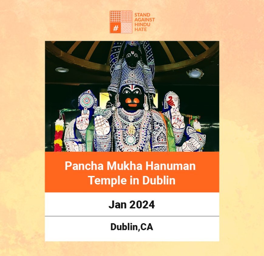 Pancha Mukha Hanuman Temple in Dublin