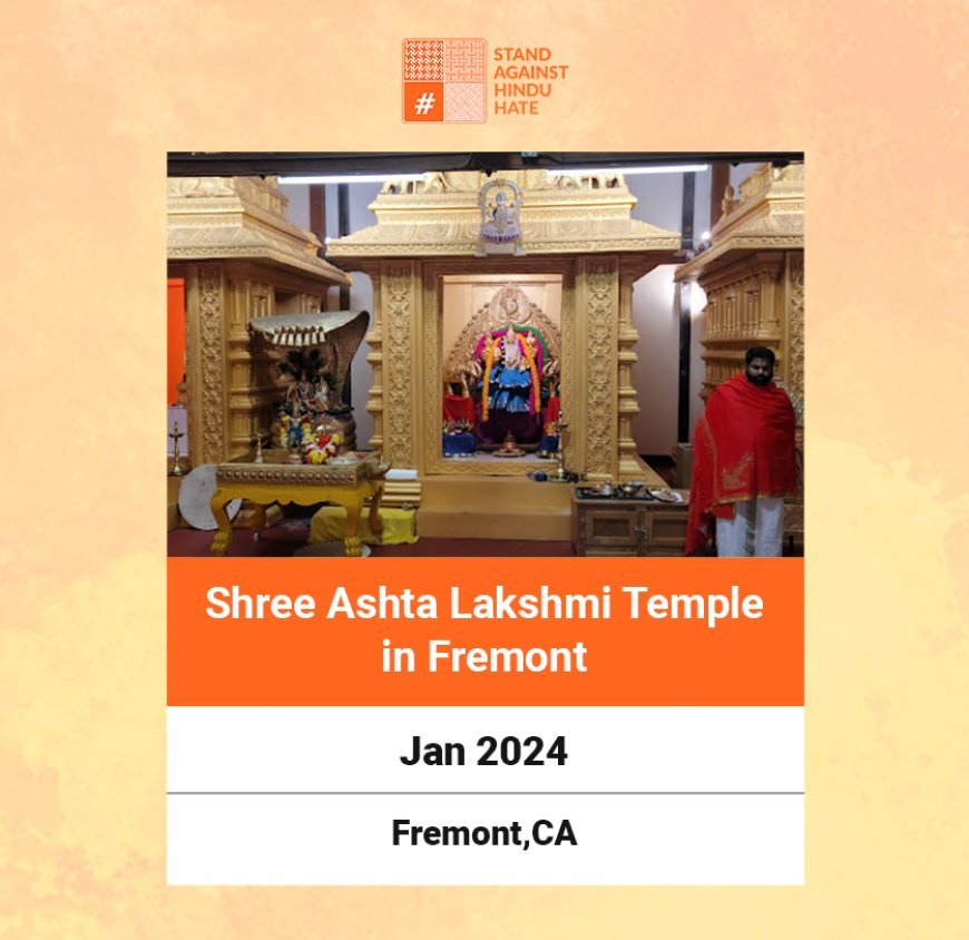 Shree Ashta Lakshmi Temple in Fremont