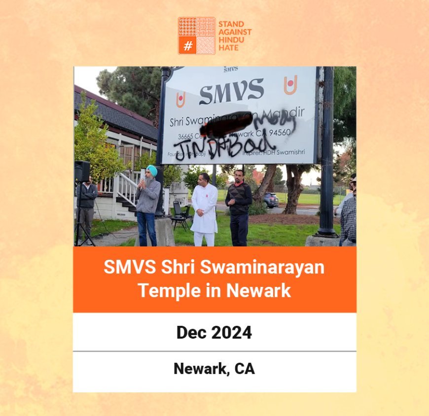 SMVS Shri Swaminarayan Temple in Newark