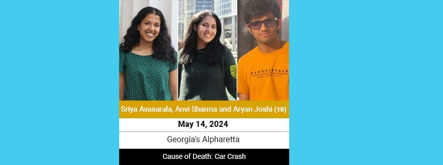 Sriya Avasarala, Anvi Sharma and Aryan Joshi